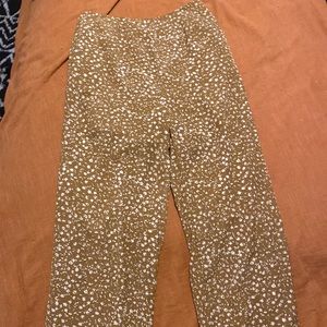 floral two piece romper